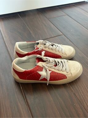 ShuShop Paula Sneaker - Red Snake New size 6